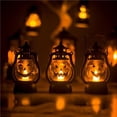 thumbnail image 3 of Cateissary Linterna de calabaza LED multifuncional para ambiente de fiesta temática lámpara de Halloween lámpara de calabaza Kits de decoración para fiestas A, 3 of 6