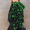 thumbnail image 5 of Lorytime St. Patricks Day Oversized Sweatshirts for Teen Girls Long Sleeve Tops Hoodies Pullover with Pockets Outerwear, 5 of 5
