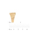 thumbnail image 5 of Men's 14k Gold-Plated Sterling Silver Nugget Ring, 5 of 6