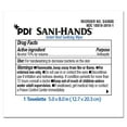 thumbnail image 3 of PDI Sani-Hands Instant Hand Sanitizing Wipes - Quick-Drying Moisturizing Formula Kills 99.99% Germs - Ethyl Alcohol with Aloe, Vitamin E, with Textured Fabric - 100 Wipes - Pack of 10, 3 of 7