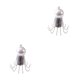 thumbnail image 3 of Greeniant Fishing Lure 6-claw Hooks Portable Universal Fishhooks Tackle Tool Fisherman Freshwater Fish Barbed Professional Metal 2piezas, 3 of 6