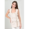 thumbnail image 4 of Chaleco Tweed Roman Fashion /Juvenil, 2435 (Rosa) rosa M, 4 of 5
