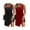Black/Red, variant on Ekouaer Nightgowns for Women 2 Pack Sleeveless Sleepwear Tank Sleep shirts Chemise Nightshirt