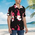 thumbnail image 5 of Daiia Love You Mom Hawaiian Shirt for Men Gentle Cotton Regular Short Sleeve Casual-XX-Large, 5 of 9