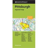 Folded Map Pittsburgh Regional Map