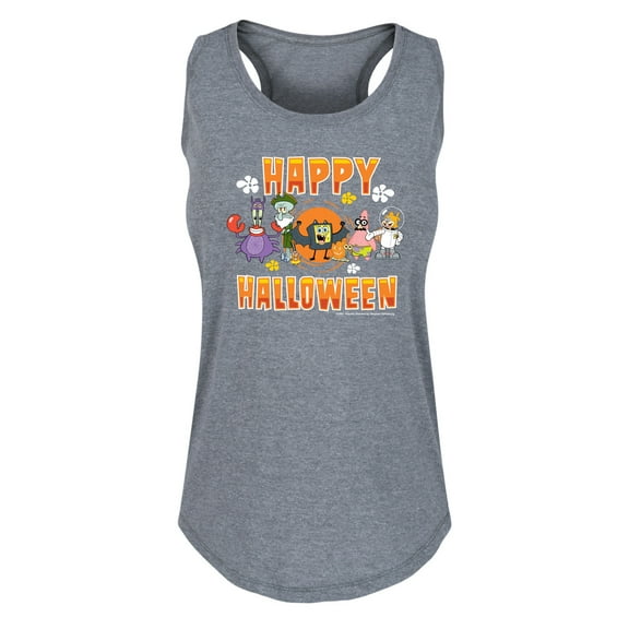 SpongeBob SquarePants - Happy Halloween - Women's Racerback Tank Top