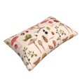 thumbnail image 3 of EasygdpRetro Autum Mushrooms Polyester Fiber Double-Sided Pillowcase,Super Soft,Comfortable And Luxurious Pillowcase,Not Easy To Break Or Deform- 14"X20", 3 of 9