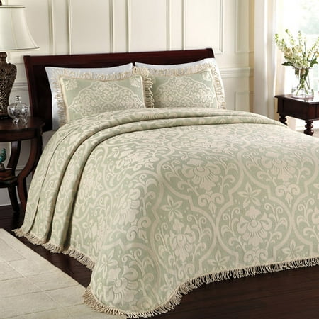 LaMont Home All Over Brocade Collection – 100% Cotton Woven Bedspread