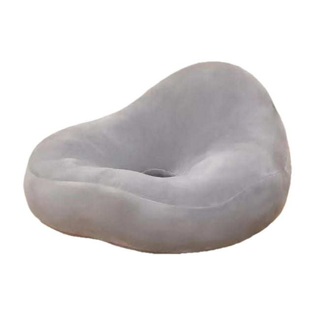 BELOVING Oreiller Beigne Extra Épais Oreiller Coccyx Assis pour Jeu Fauteuil Roulant Femmes Gris