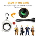thumbnail image 4 of Misterolina Plastic Wire Zip Tie Carrier Holder Grabber Organizer Keychain, 4 of 8