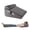 Plush Grey-12 IN+1 Head pillow, variant on Grey 12 IN+1 Head Pillow 3 Wedge Pillow Set For Adjustable Beds Sleeping Anti Snore Recovery