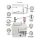 thumbnail image 4 of Combo de Gabinete para Baño con Puerta Y Cajón con Lavabo Y Monomando + Botiquín con Espejo, 4 of 5