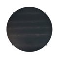 thumbnail image 6 of happimess SAT2000B Carly 24.21" Modern Coastal Round Acacia Wood/Water Hyacinth Coffee Table with Storage Basket, Black, 6 of 6