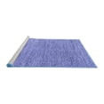 thumbnail image 2 of Ahgly Company Machine Washable Indoor Rectangle Abstract Blue Modern Area Rugs, 6' x 9', 2 of 4