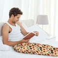 thumbnail image 5 of Hirioo Halloween Donut for Women's PJ Pajama Pants Sleep Pants Women's Home Trousers with Pockets,S-3XL-3X-Large, 5 of 6
