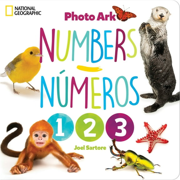 National Geographic Photo Ark Numbers / NÃºmeros: Board Book: Bilingual English-Spanish, (Board Book)