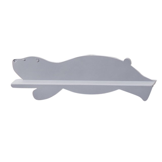 Protector contra salpicaduras de silicona para fregadero, con forma de animales lindos para uso en la cocina (gris A) Ehuebsd Libre de BPA
