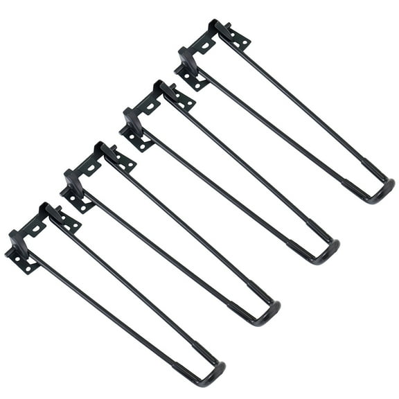 WASHWEPE Folding Table Legs Iron Removable Legs for Laptop Tables 4Pcs