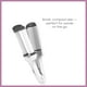 thumbnail image 3 of Conair Travel Beach Waver rizador de pelo portátil con triple barril de cerámica en blanco de Travel Smart, 3 of 5