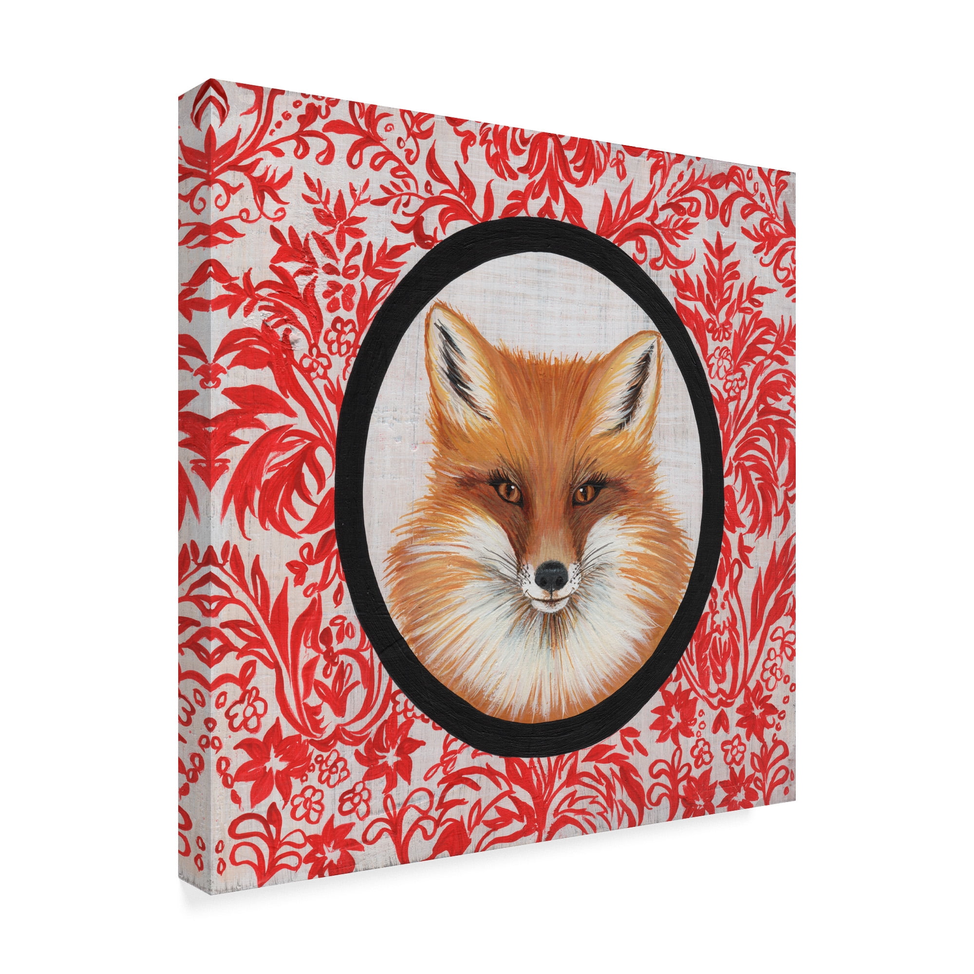 Trademark Fine Art 'Fox Portrait' Canvas Art by Gigi Begin