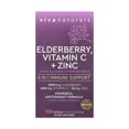 thumbnail image 2 of Viva Naturals Baya de Saúco 5 en 1 con Vitamina C D3 Zinc y Jengibre 120 Cápsulas, 2 of 4
