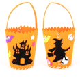 thumbnail image 1 of Halloween Bag Bag Eva Candy Bag Diy Lindo Bolso De Calabaza Sprooky Funny Bag Craft Juguetes Festival Suministros De Decoración,4 Pcs sonducket HA047125-03, 1 of 6