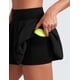 thumbnail image 5 of Falda CRZ YOGA Mini Alta con Shorts Integrados Negra XS, 5 of 6