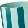 thumbnail image 3 of Mainstays Lauren 8.25 inch Round Teal and Aqua Ceramic Planter with Drainage, 3 of 4