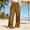 A1 Coffee, variant on Holzkary Wide Leg Linen Pants Women Summer Loose Beach Pants for Women Vacation Lightweight Straight Leg Trousers with Pockets Coffee 3XL
