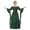 Green, variant on IROOZIGOTO Womens White Medieval Renaissance Maxi Dress Off Shoulder Long Flare Sleeve with Brown Lace Up Corset Belt Halloween Cosplay Costume