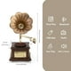 thumbnail image 3 of Tocadiscos de madera de estilo vintage con Bluetooth, USB, AUX, radio FM y altavoces incorporados (109HJ-1), 3 of 5