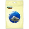 thumbnail image 1 of Loggerhead Sea Turtle Ocean Scuba Diving Pinback Button Pin Badge, 1 of 2