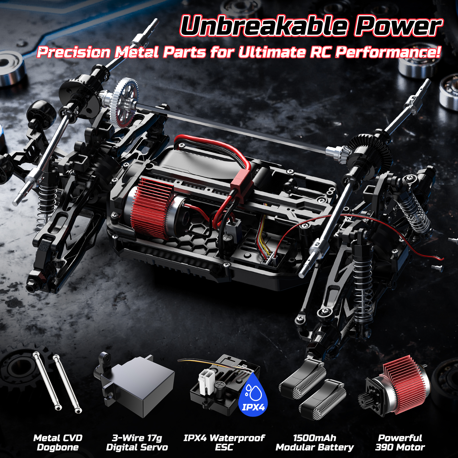 JoyStone 1:14 All Terrain RC Monster Truck photo 5