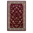 thumbnail image 1 of Superior Kingfield Traditional Floral Indoor Area Rug, 2'x3', Red, 1 of 3