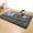 Full Dark Gray, variant on 105gsm 100% Polyester Brushed Fabric Sponge Tatami Mat Japanese Style Plain Color Soft Durable Floor Mat Comfortable Home Mat