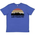 thumbnail image 3 of Inktastic Las Vegas Nevada Skyline Retro Youth T-Shirt, 3 of 5