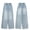 Blue, variant on XIYNBAOK Girls Tall Jeans Toddler Jeans Girls Plus Size Stretch Jeans Pant Gymnastics Clothes for Girls Work Clothes Teen Girl Clothes Trendy, Blue 11-12 Years