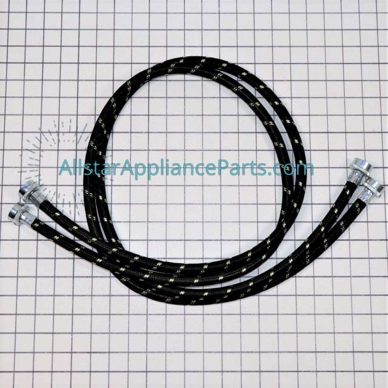 Whirlpool Genuine 8212487RP 5" Nylon Fill Hose 2 Pack