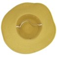 thumbnail image 6 of Woven Sun Hats for Women, Chic Summer Ladies Fashion Hat, Sylish Ribbon (Shoestring Ribbon - Tan, 1 Pack), 6 of 7