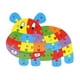 thumbnail image 1 of Rompecabezas de madera para niños, varios animales, letras en inglés, juguetes educativos para niños-(hipopótamo)// kaili Sencillez, 1 of 2