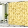 thumbnail image 5 of Ambesonne Hawaii Shower Curtain, Exotic Hibiscus Flowers, 69"Wx70"L, Yellow White, 5 of 5