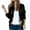 Black, variant on Women Jackets Casual Women's Basic Button Down Stretch Fitted Long Sleeves Denim Jean Jacket Gold,S