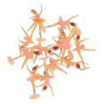 thumbnail image 1 of 9x12pcs Mini Ballet Girl Baby Shower Favores Fiesta Decoración Artesanía Rosa 9 piezas Sunnimix Decoraciones de fiesta, 1 of 8