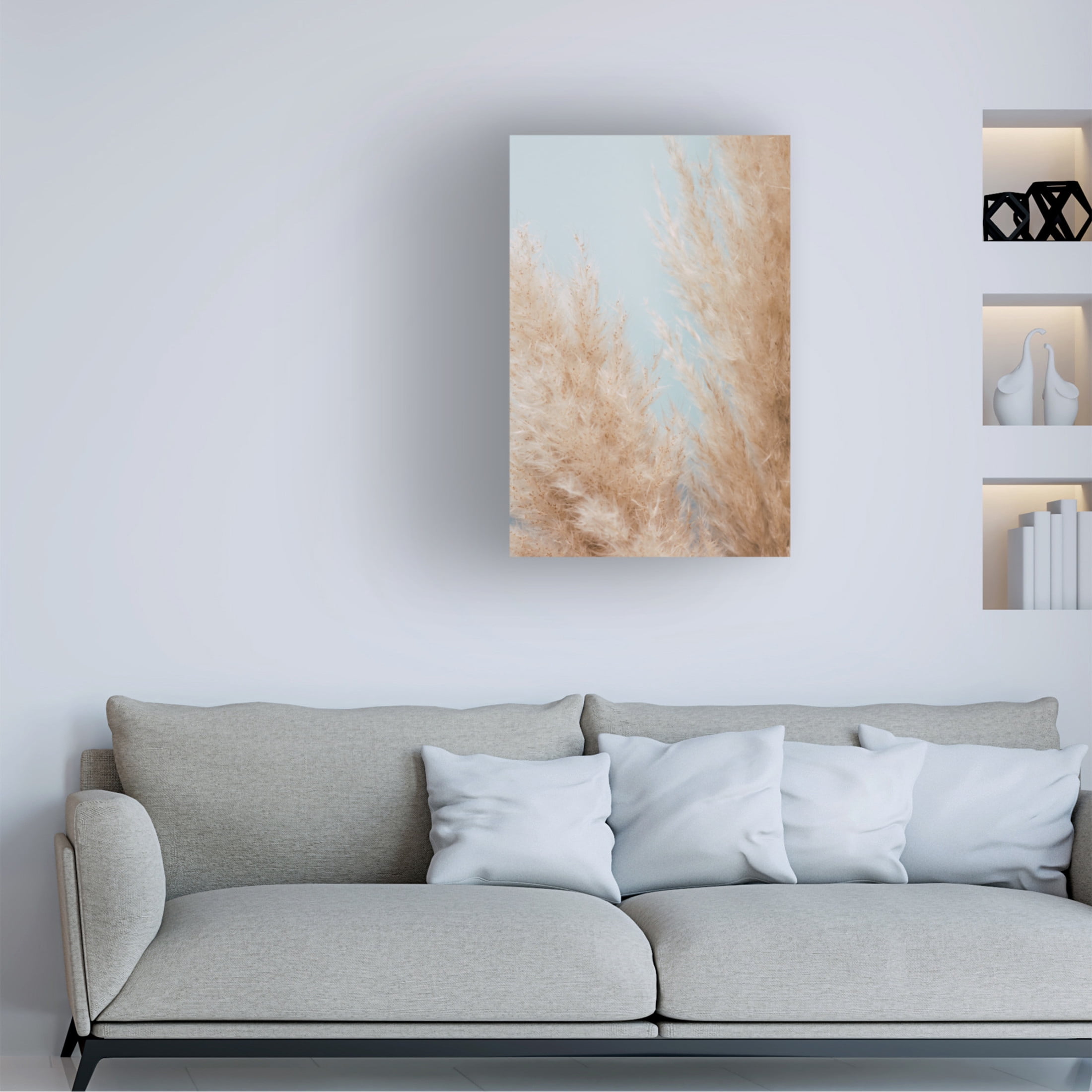 Trademark Fine Art Pictufy Studio Pampas Close 01 Canvas Wall Art