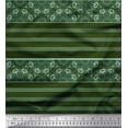 thumbnail image 1 of Soimoi Cotton Voile Fabric Stripe & Mandala Kaleidoscope Decor Fabric Printed Yard 42 Inch Wide, 1 of 1
