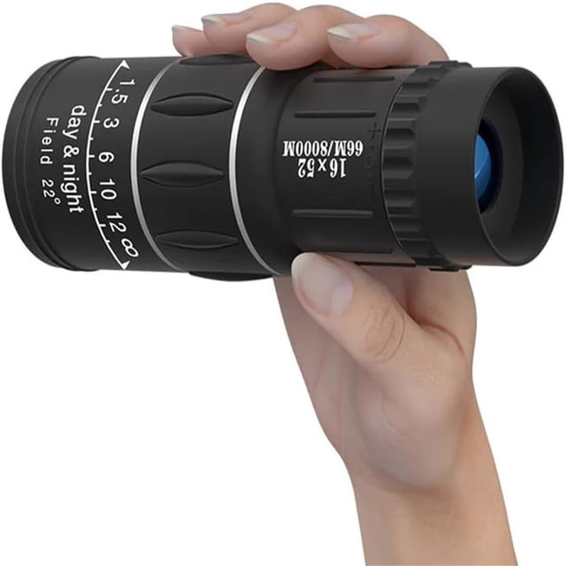 Ovzne Portable High Magnification Monocular Telescope 16x52 Monoculars For Adults High Powered Larger Vision Monocular With Smartphone Adapter Tripod On Clearance