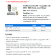 thumbnail image 2 of A/C Receiver Drier Kit - Compatible with 2003 - 2005 Honda Accord Coupe 2004, 2 of 2