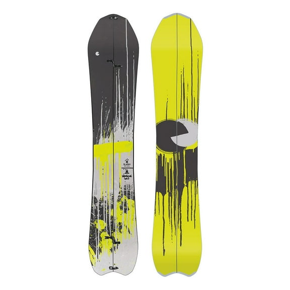 Slash by GiGi - Vertical Split Snowboard, Camber, Landing Strip Tri-Ax Fiberglass Woodcore - 151