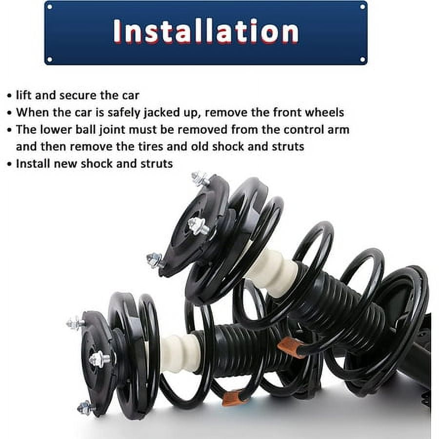 2x Front Struts Assembly For 05-12 Nissan Pathfinder 09-12 Suzuki Equator 171103 Fits select: 2005-2012 NISSAN XTERRA OFF ROAD/S/SE, 2005-2007 NISSAN PATHFINDER LE/SE/XE