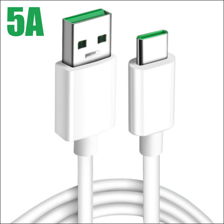1m USB Fast Charging Cable 5A Type C Super Flash Charger Cord 4A Micro USB  Quick Charger Line Support VOOC for Oppo 